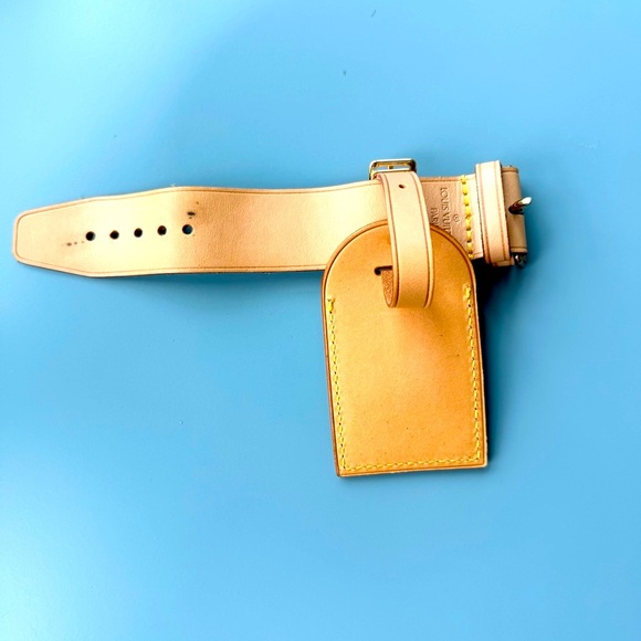 Louis Vuitton Luggage Tag, with larger buckle included! PRICE FINAL - Picture 5 of 16